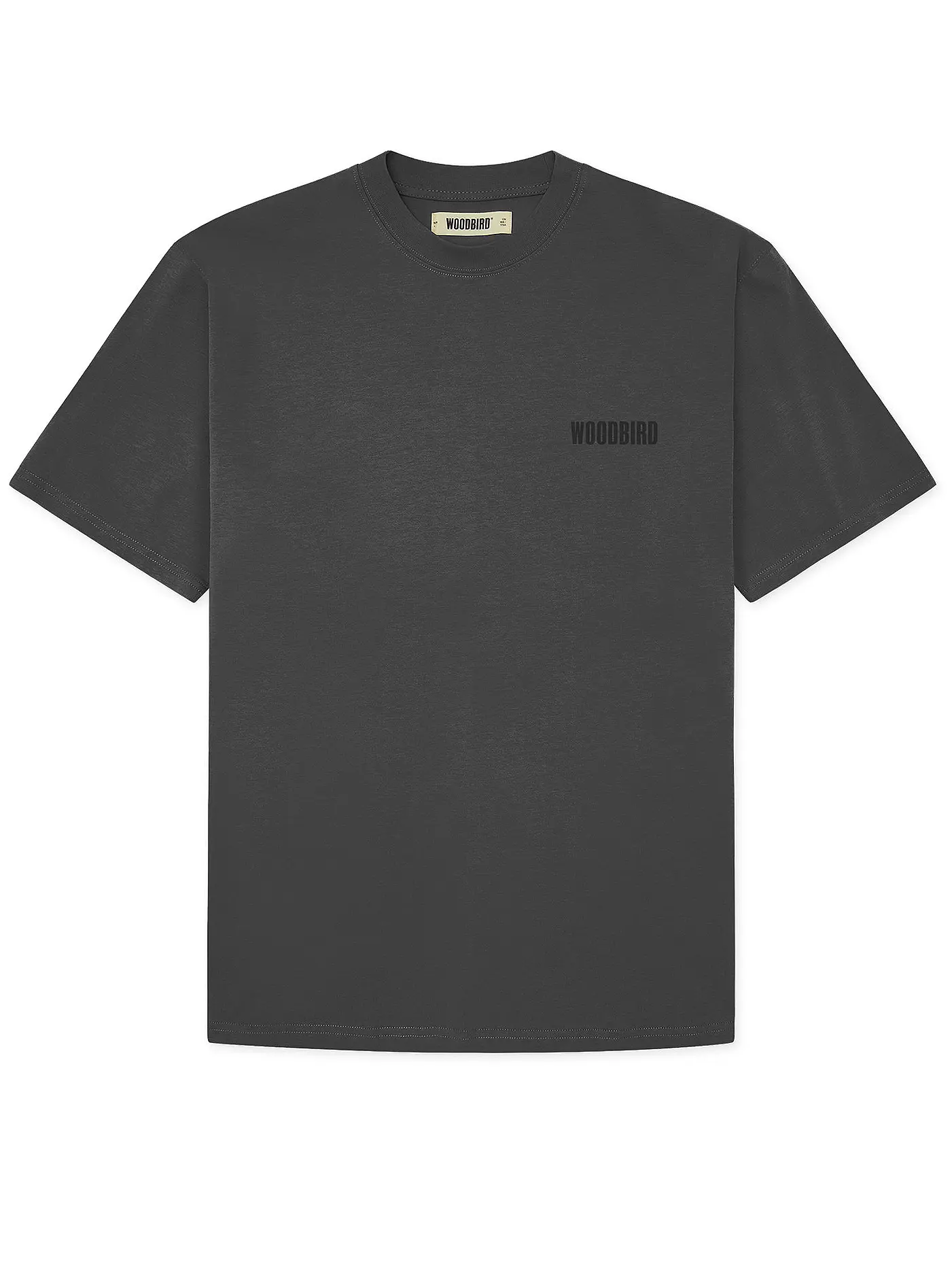 WOODBIRD | T-Shirt WBBAINE | grau